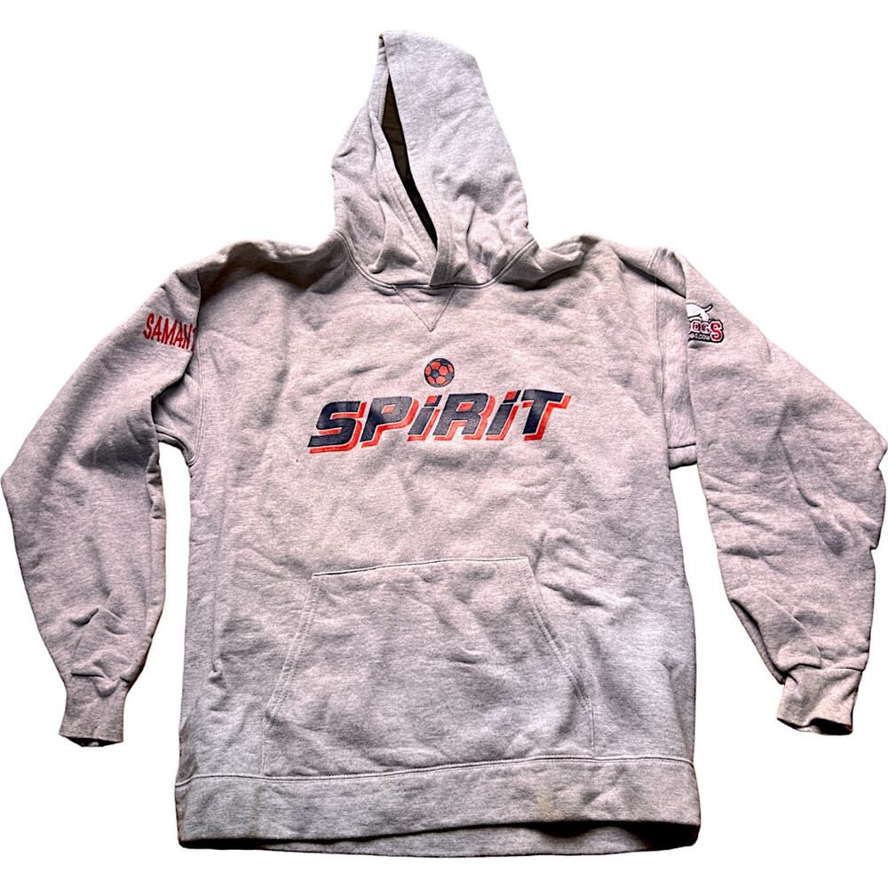 Spirit Club Soccer Gray Hoodie Sweatshirt #31 Adult Medium 38-40
